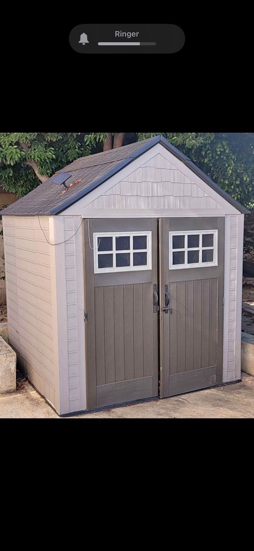 Rubbermaid Shed 7 by 7