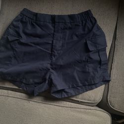 Navy Blue Shorts 