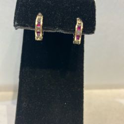 14k Gold Earrings #108828-2 MJ 