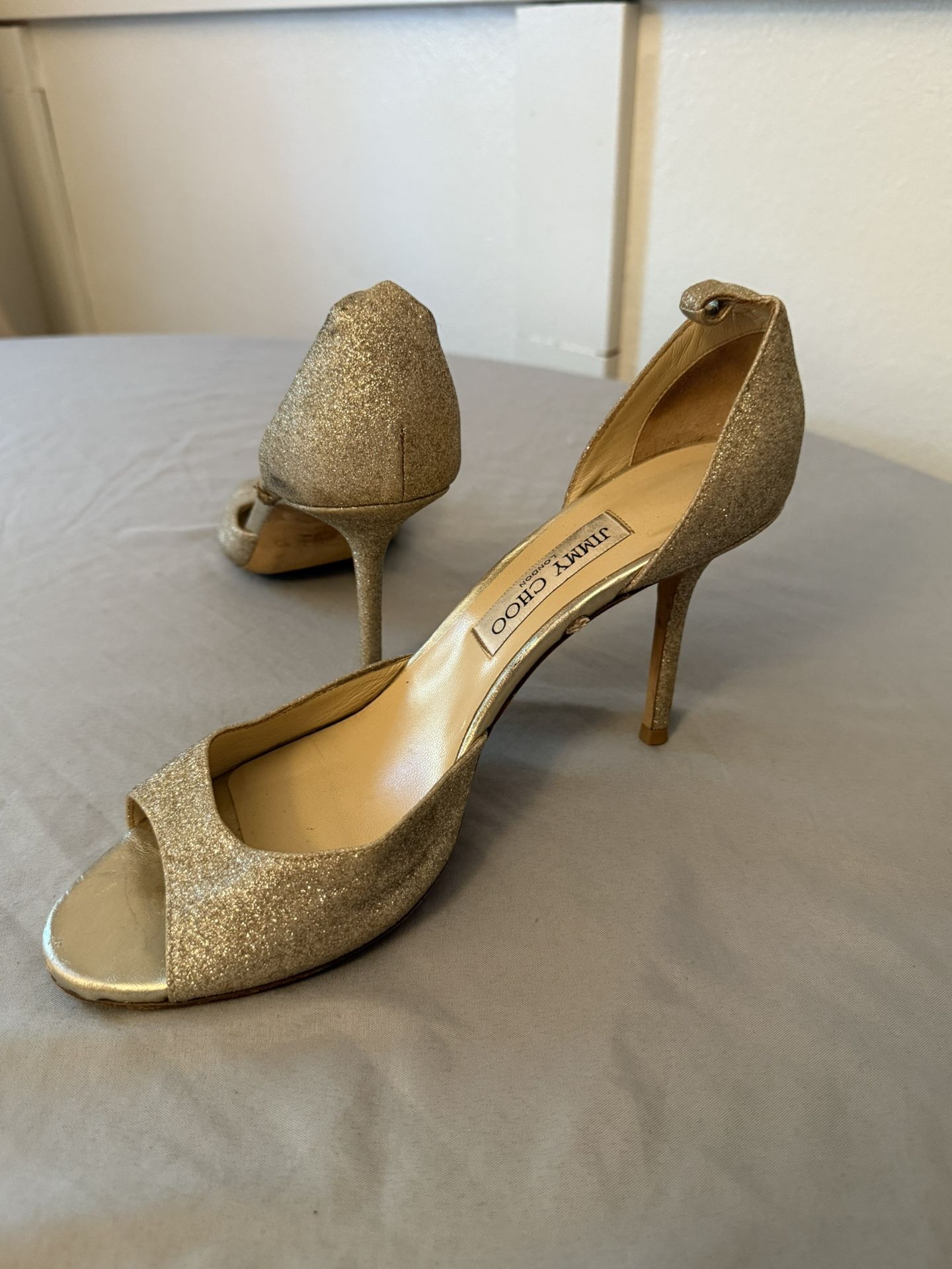 Jimmy Choo Swarovski Crystal Stiletto Heels