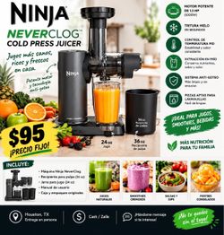 Ninja NeverClog Cold Press Juicer