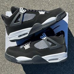  Jordan 4 Retro White Thunder 