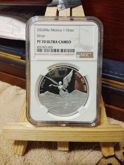 2024 Mo PF70 Ultra Cameo Silver Libertad