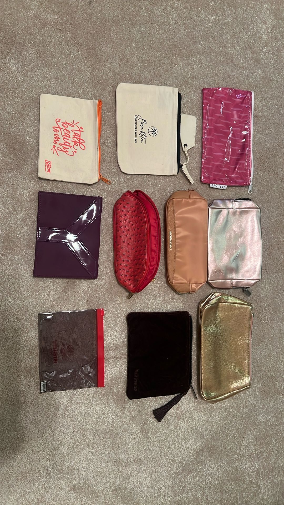 11 Multi-coloured Small bag bundle