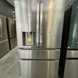 Lg 4 Door Refrigerator With Dual Ice Maker