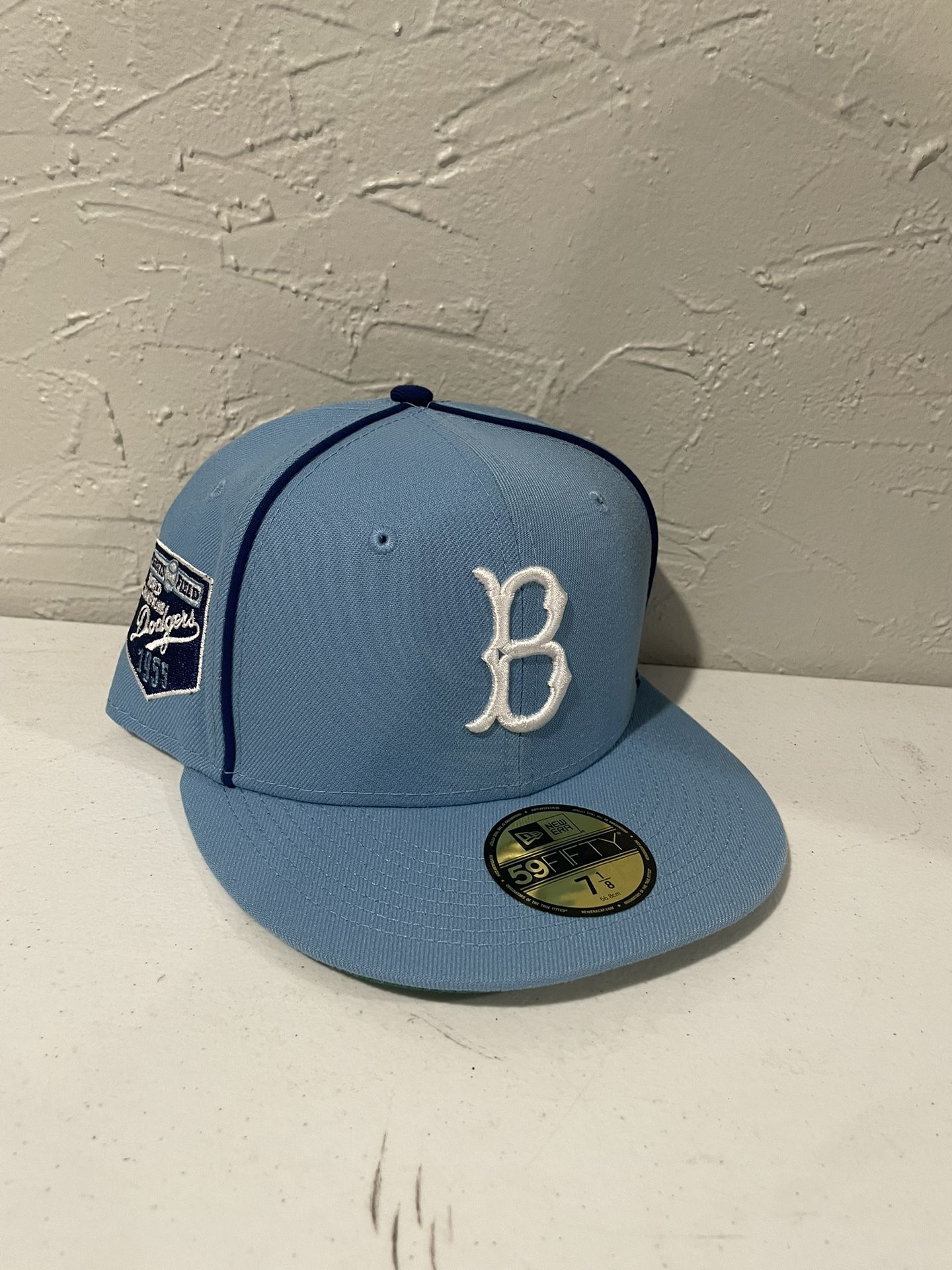 MLB New Era Brooklyn Dodgers Powder Blue green UV 1955 World