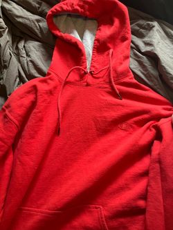Red Champion Hoodie