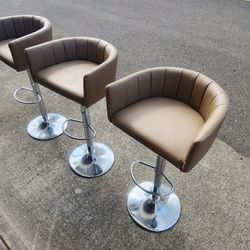 Bar Stools (Flaux Leather)