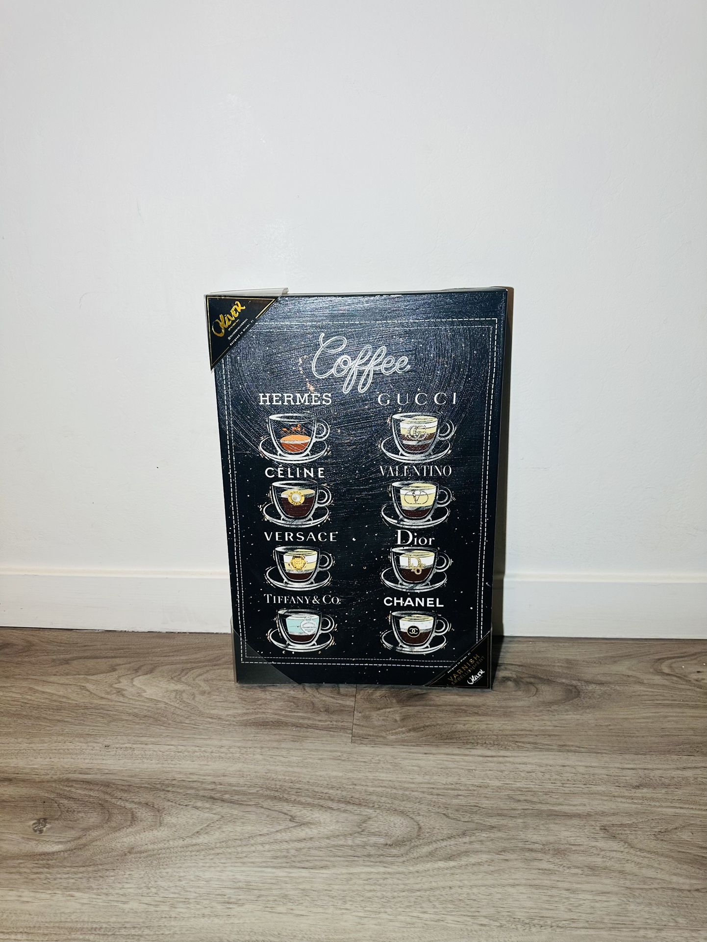 Fashion Designer Coffee Choices Wall Art‼️