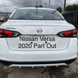 2020 Nissan Versa Part Out