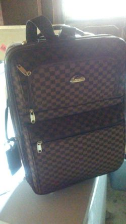 Designer suitcase