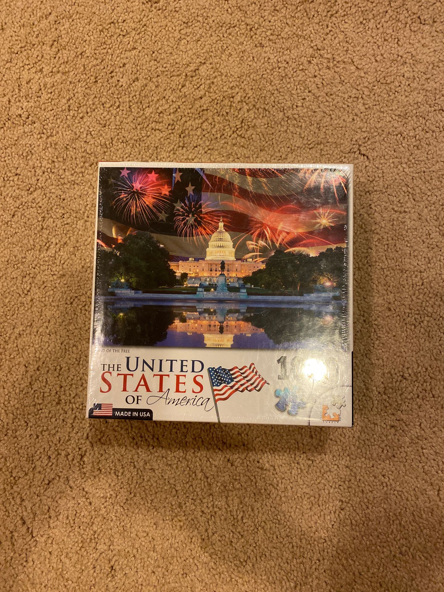 United States Puzzle 1000 pieces (new)