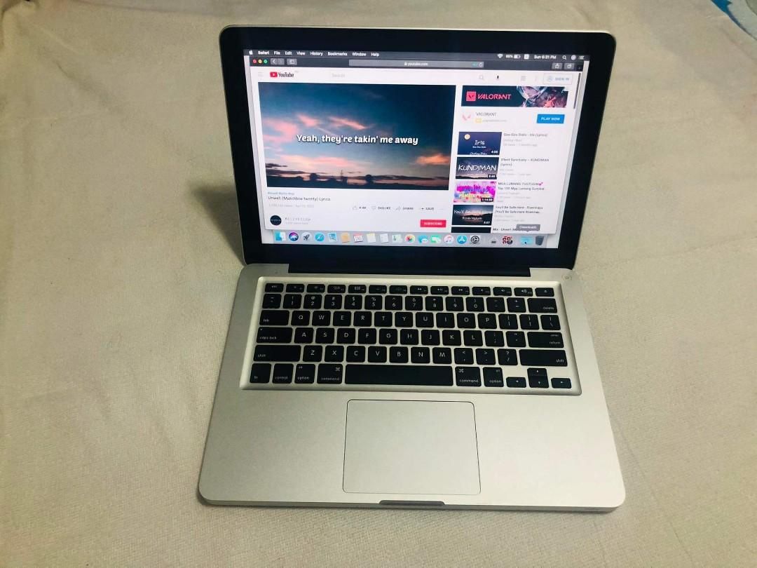 Apple MacBook Pro 13” I5/8GB/256GB SSD $140