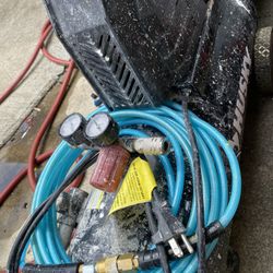 Air Compressor And Hose 