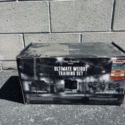 Ultimate Weight Training Set  