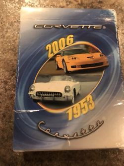 Corvette Playing Cards