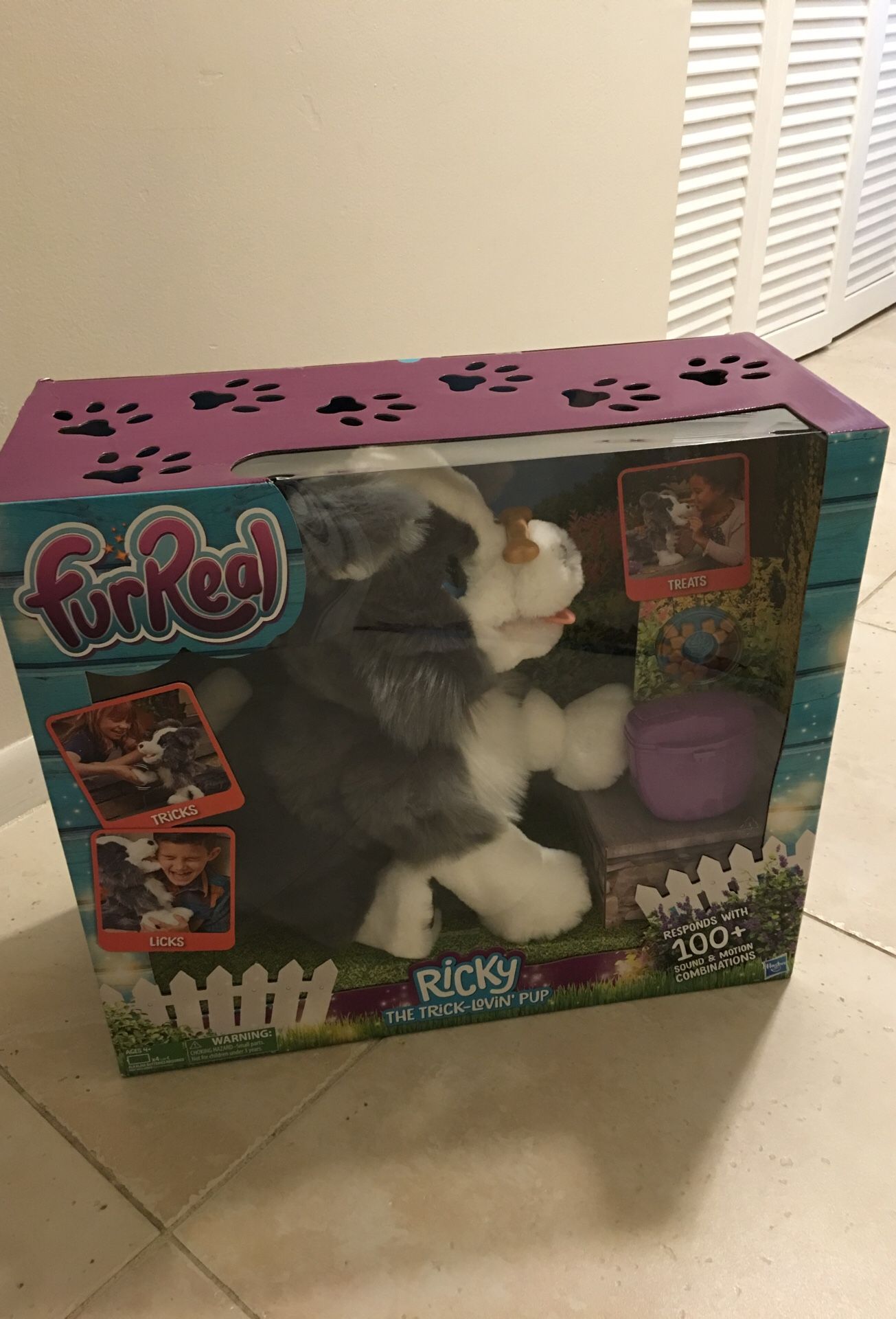 FurReal Ricky the trick loving pup - BRAND NEW - great Christmas gift !!