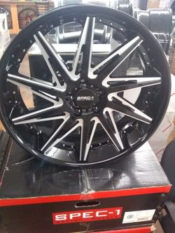 24" Spec 1 wheels