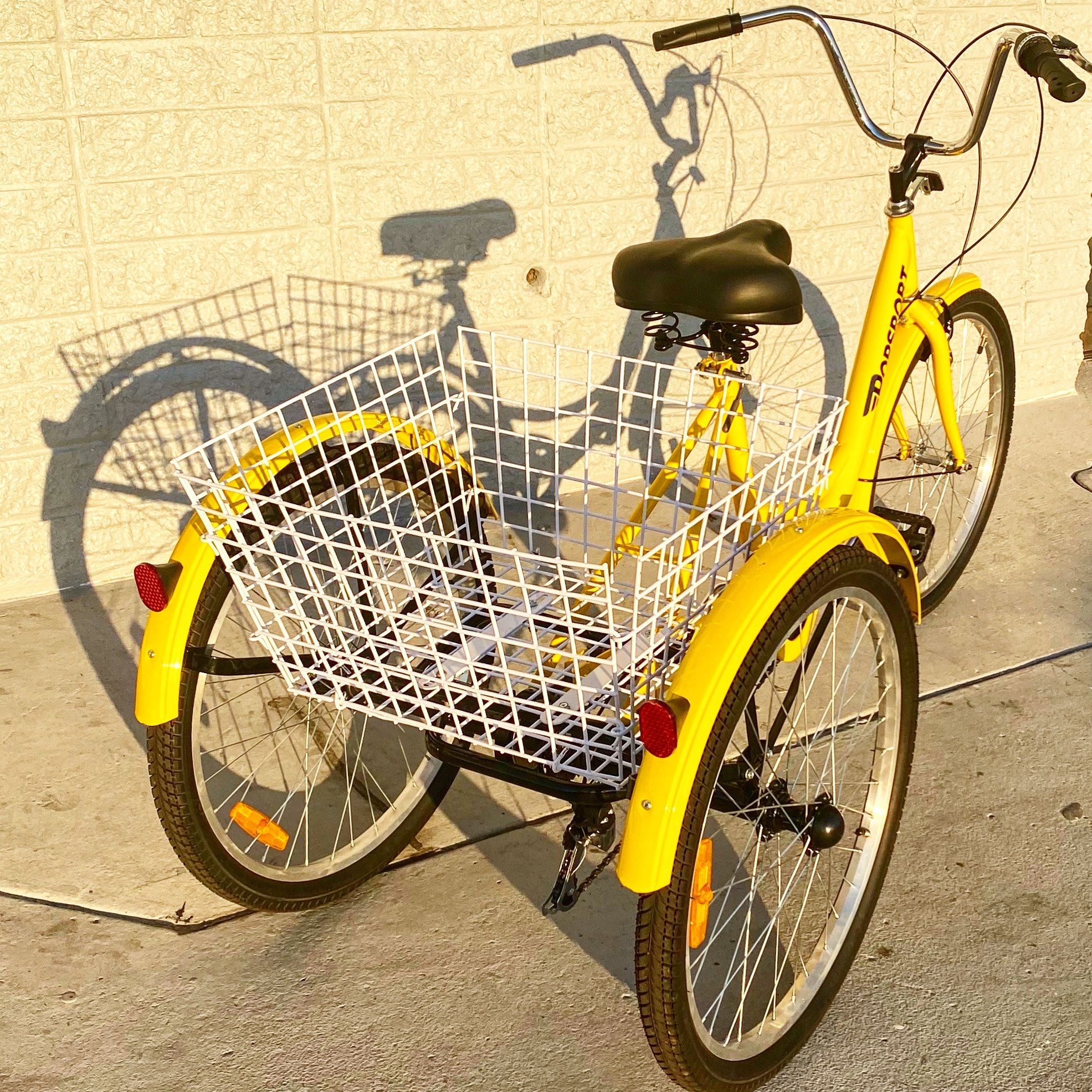 24 Inch Trike For Sale Safety Yellow