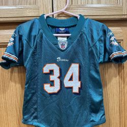 Miami Dolphins 12M Jersey Onesie 