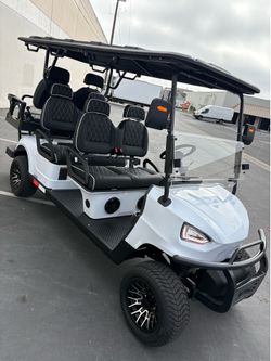 2027 Voyager Explorer 6-Seater Limo 51V Lithium Golf Cart
