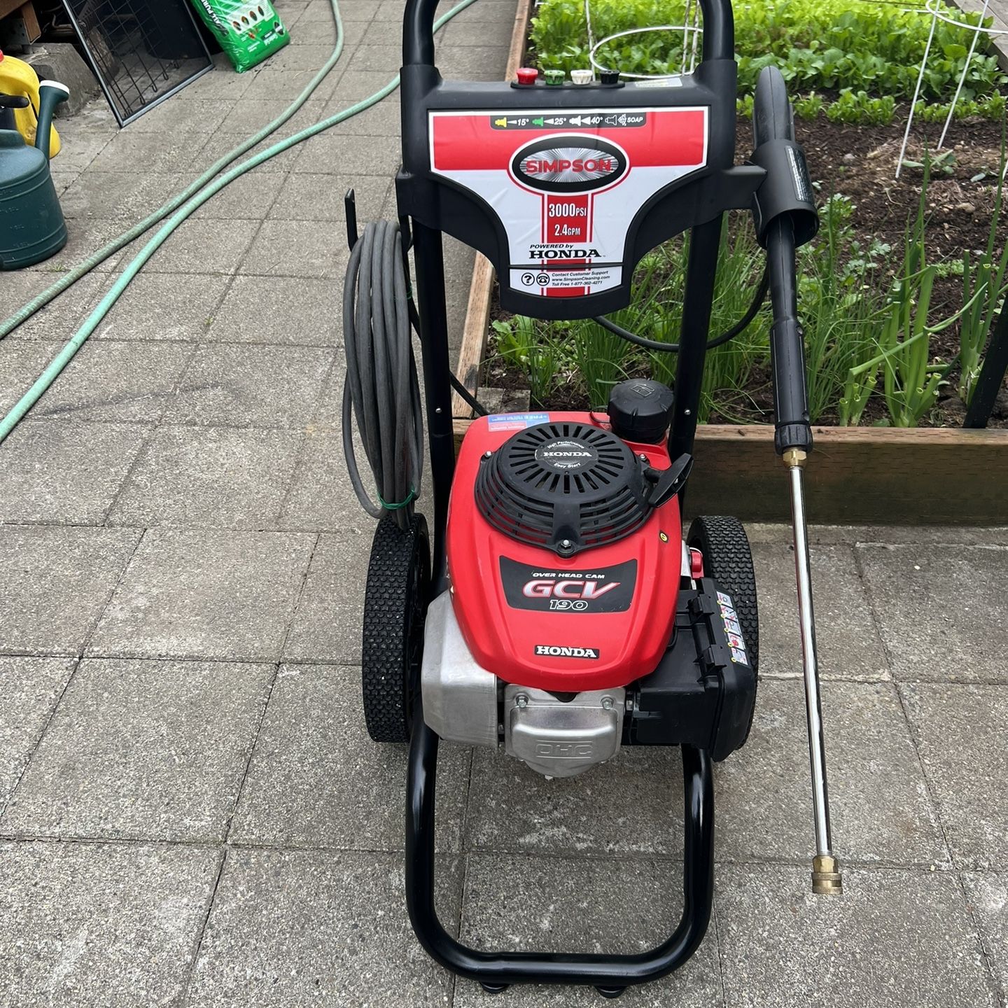 Gvc190 2024 pressure washer