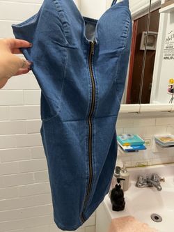 Brand new tagged Jean dress