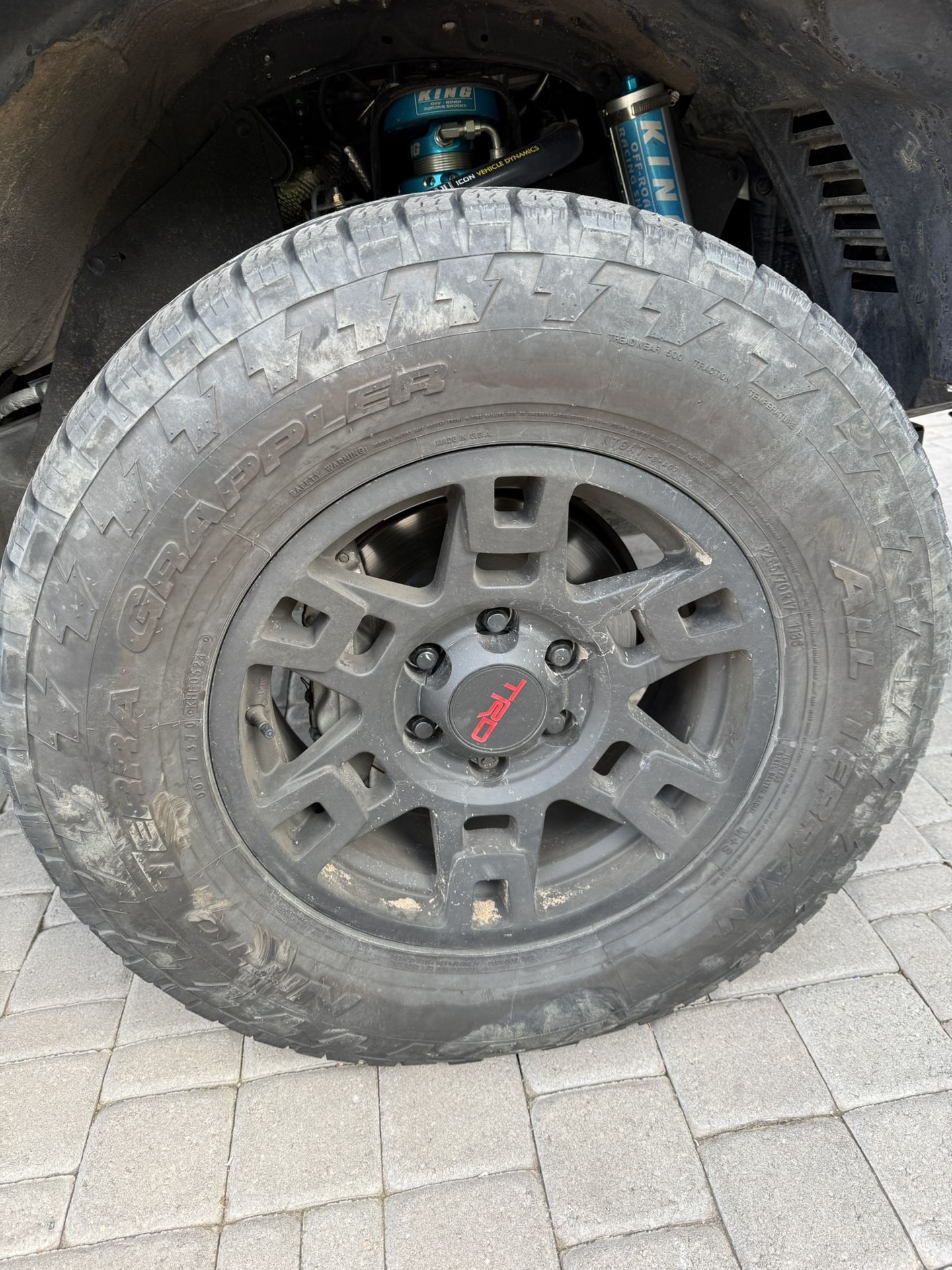 TRD Pro Wheel And Tires