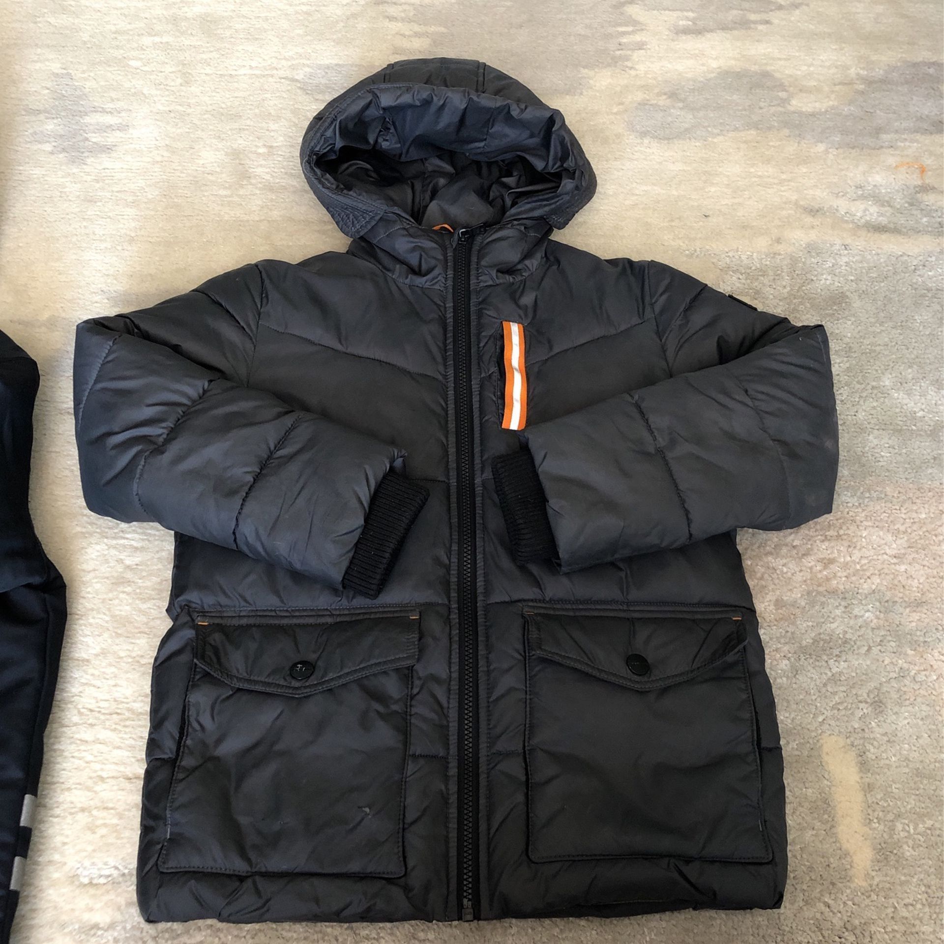 Winter Jacket Plus Ski Pants: Michael Kors Boys Puffer Jacket, Size 7. Plus Ski Pants, Size 10-12