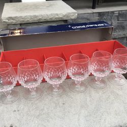 Cristal D’Arques Garanti Plus Set If 6 Brand Snifters