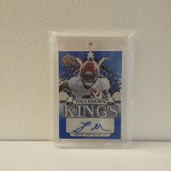 John Metchie Rookie Autograph Touchdown Kings 1/30