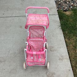 You and Me Baby 2-Doll Stroller