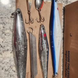 Fishing Lures.   Jigs.  Fishing,trolling, 