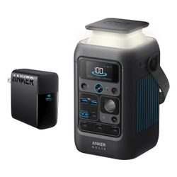 Anker SOLIX C300X DC Portable Power Station with 100W Fast Charger