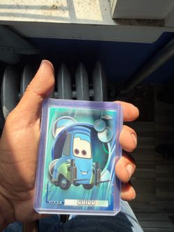 2026 Topps Chrome Pixar Cars Guido Numbered Parallel 122/125