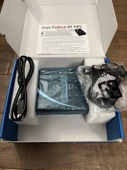 Aegis Padlock DT FIPS 4TB USB 3.0 Desktop Drive