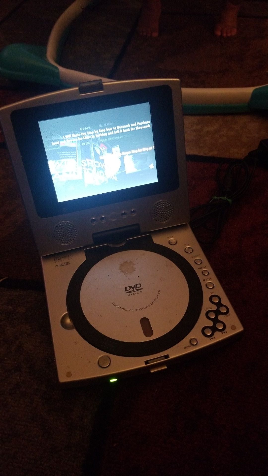 Coby Portable DVD player