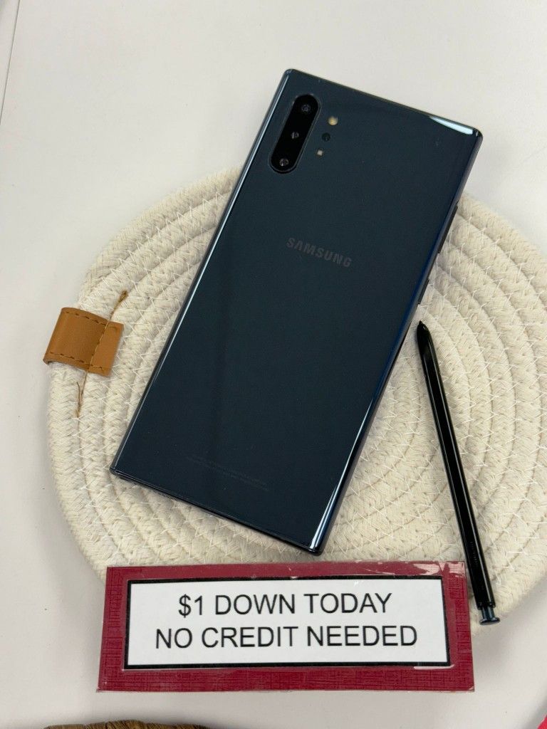 Samsung Galaxy Note 10 Plus Pay $1 DOWN AVAILABLE - NO CREDIT NEEDED
