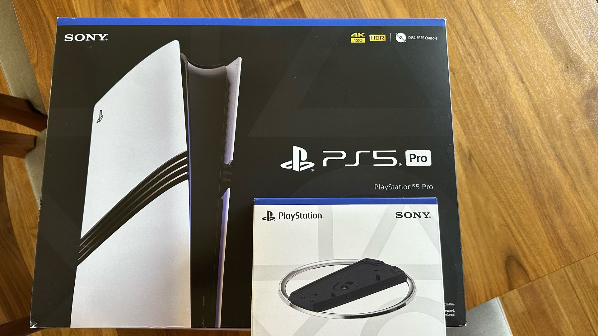 PS5 Pro + Stand in Original Box - Great condition