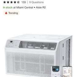 TCL 8,000 BTU Smart Window AC Unit - Like New (350 sq ft)