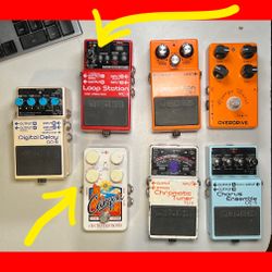 Guitar pedals