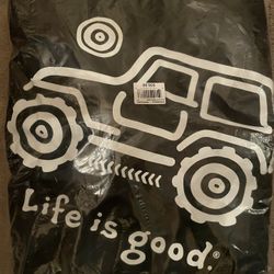 Brand New “Life Is Good” Jeep Tire Cover.