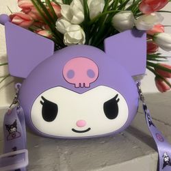 Purple Kuromi Crossbody Bag
