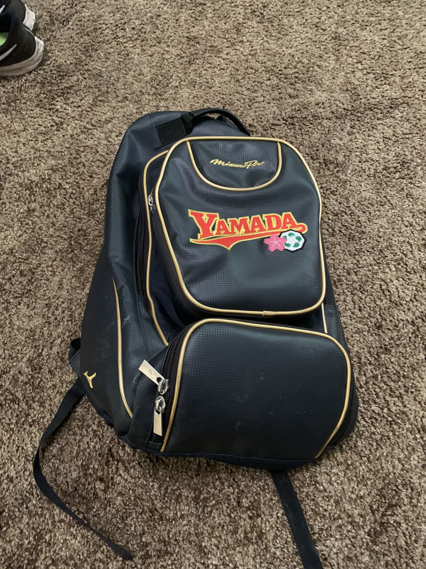 Leather Mizuno Backpack