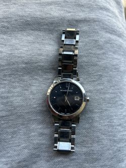 Burberry Swiss Made Watch Silver 