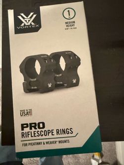 Vortex scope rings
