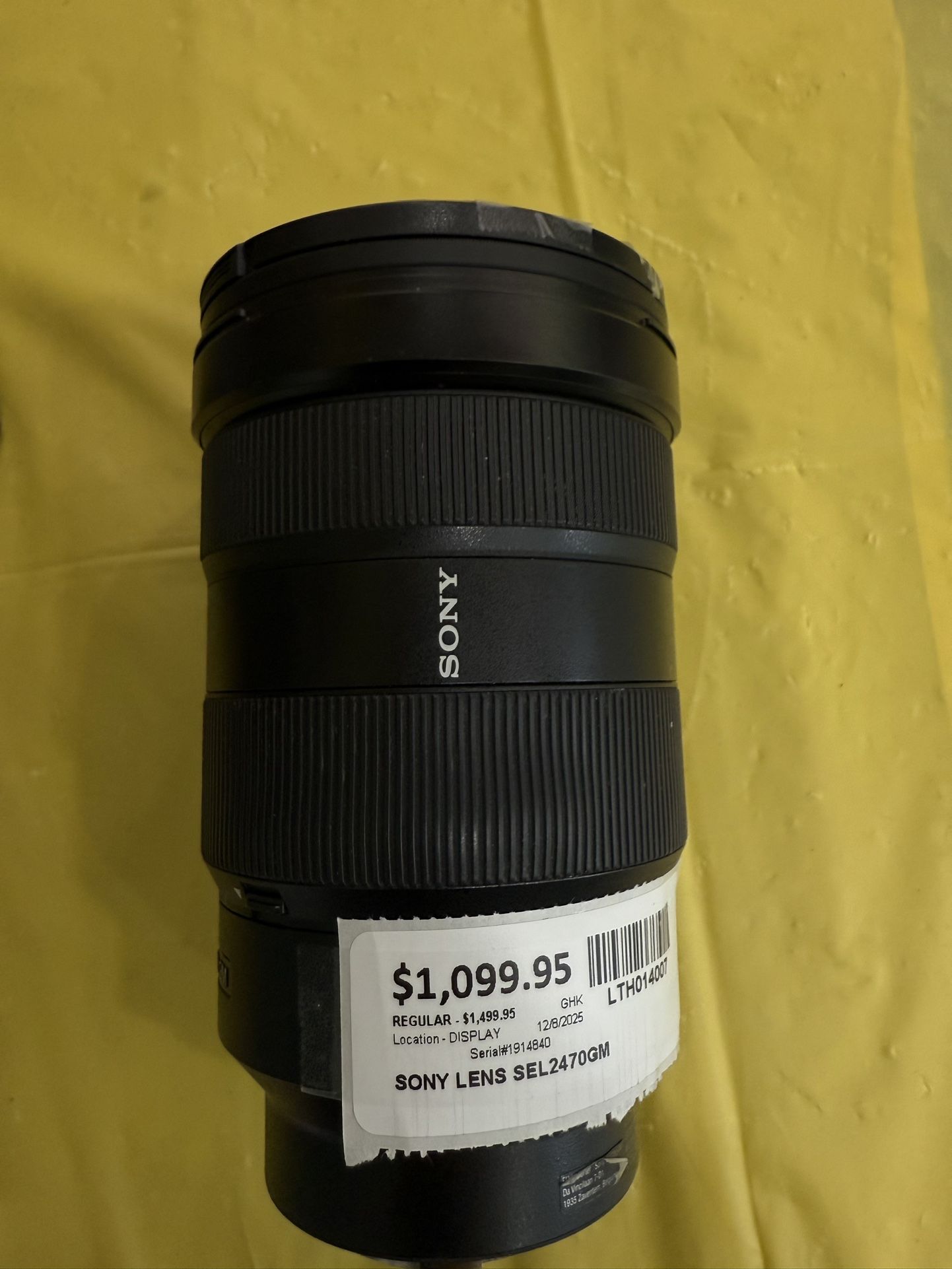 Sony Lens Sel2470GM 2