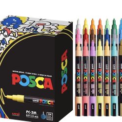 Posca Fabric Markers