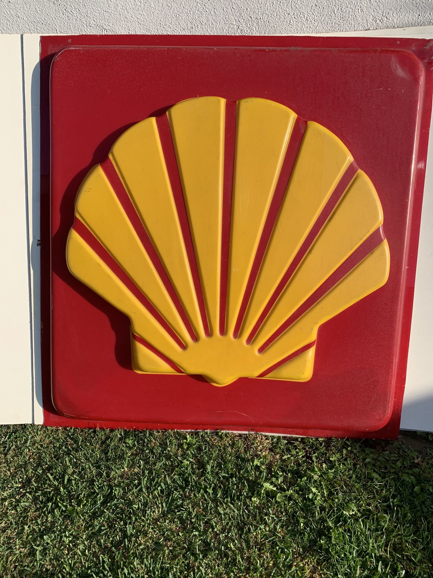 Large SHELL OIL SIGN