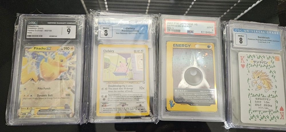 Pokémon slab lot